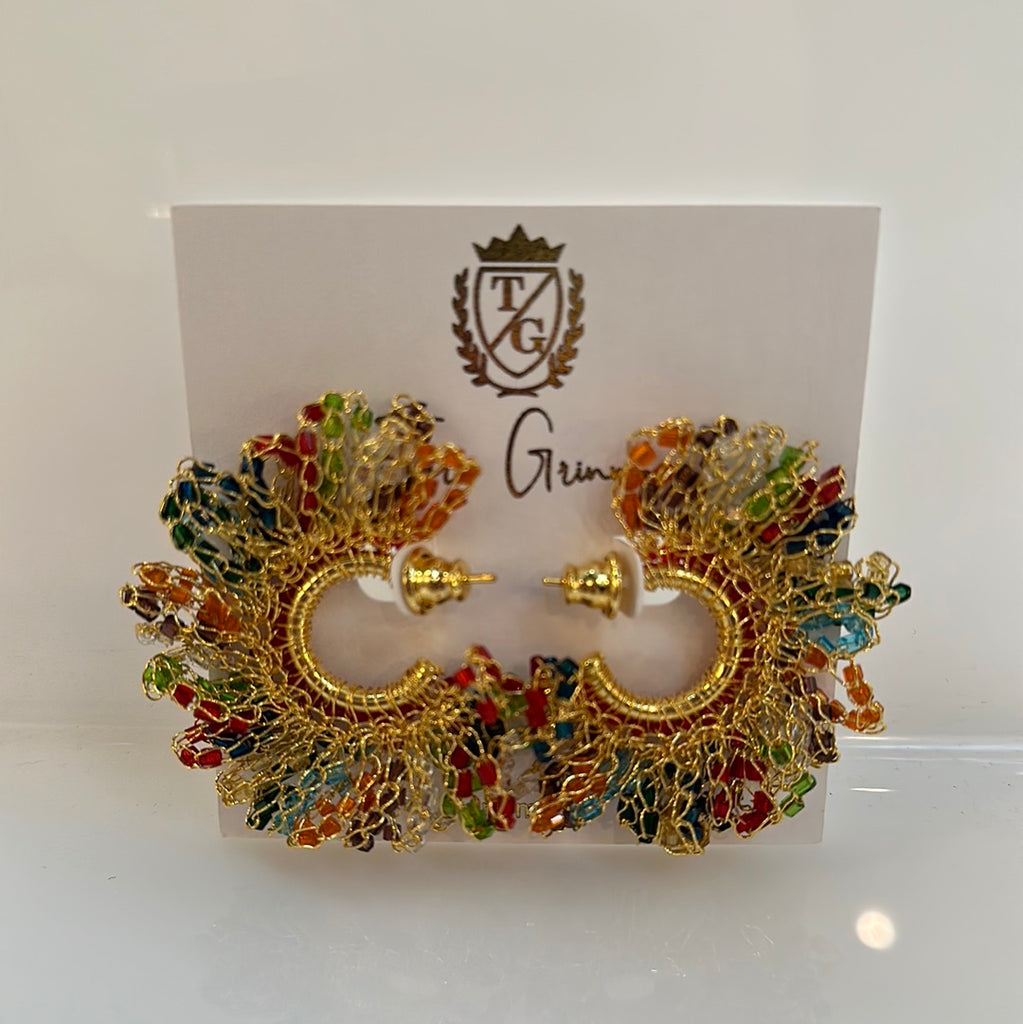 Carnival Earrings-(TG-910343)