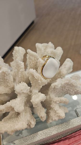 Wavy Statement Ring-(9473)