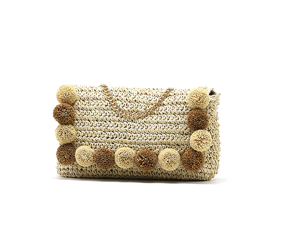 Chain with Gold Chain Handle Clutch (Style TG-8123)