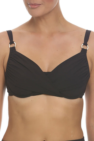 Brown Underwire Cup Sized Top BR-142