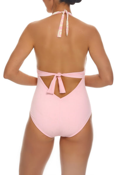 Halter One Piece with Neck Ties (Style 339)