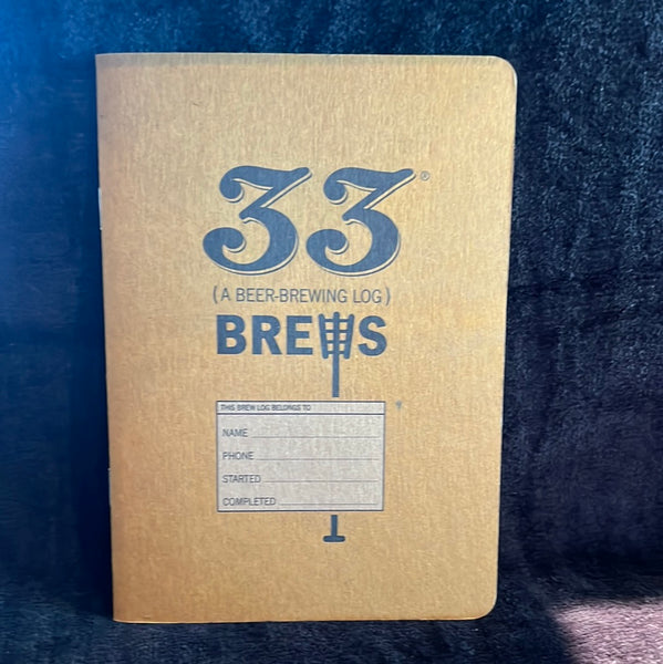 "33" Tasting Journals