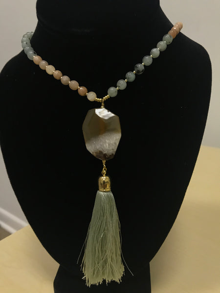 Genuine Quartz Necklace