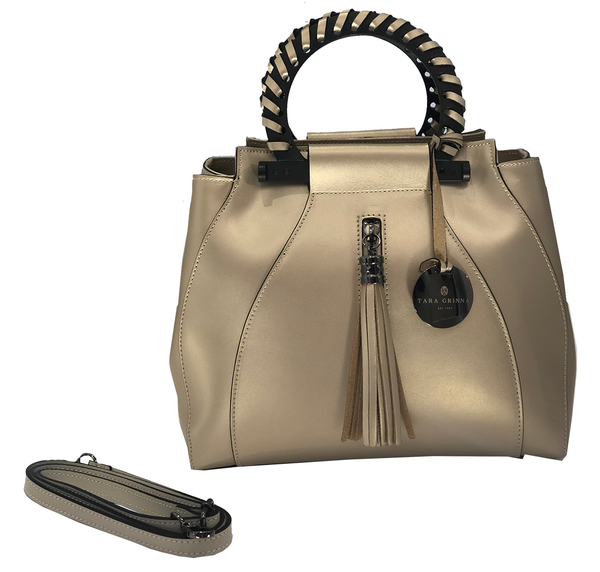 Medium Calfskin Handbag (Style TG-8114)